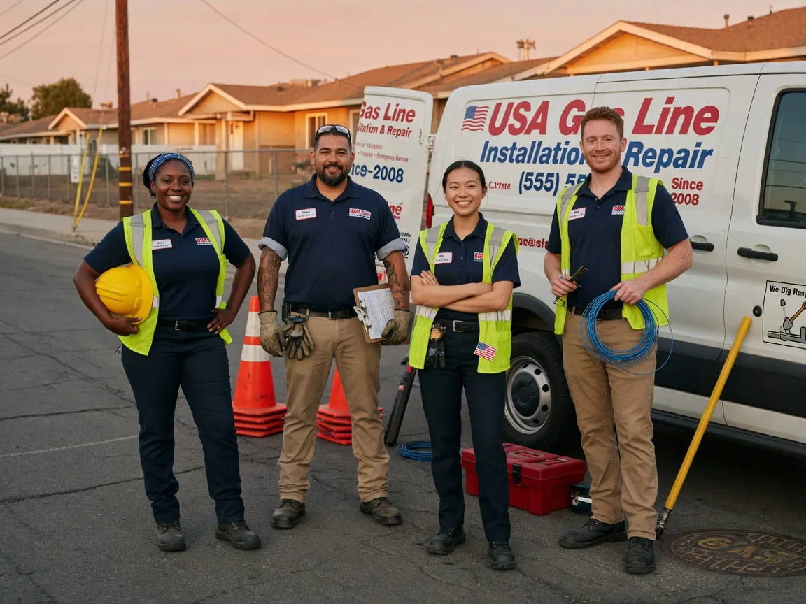Gas Line Installation company in Green Lane, PA